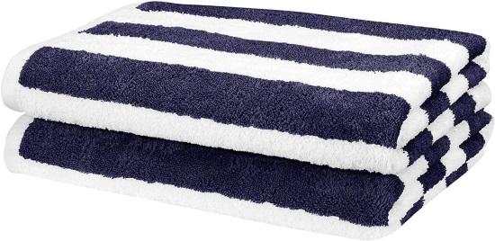 Amazon Basics Striped Beach Towel