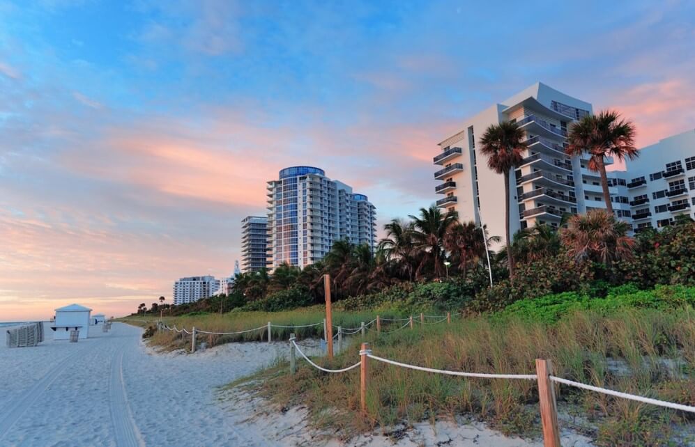 beach ocean view