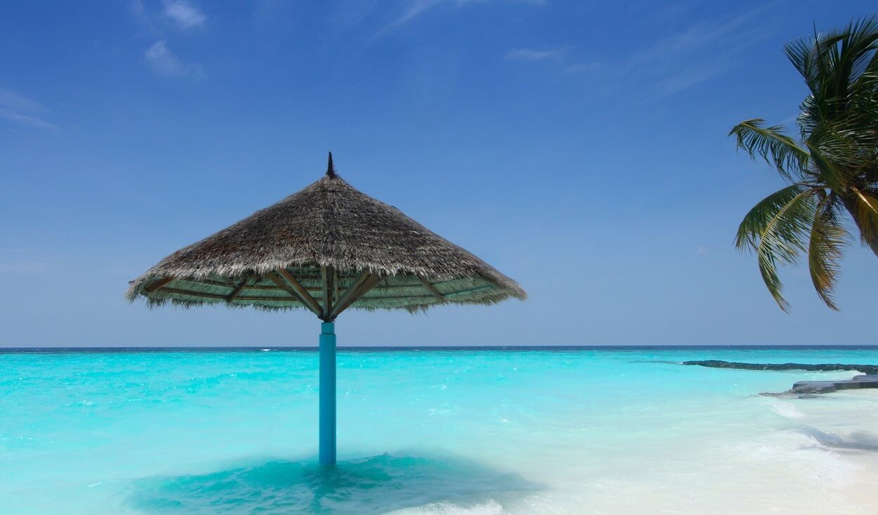 canopy on a beach