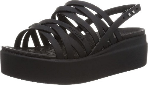 Crocs Brooklyn Strappy Low Wedge