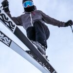 skier jumping